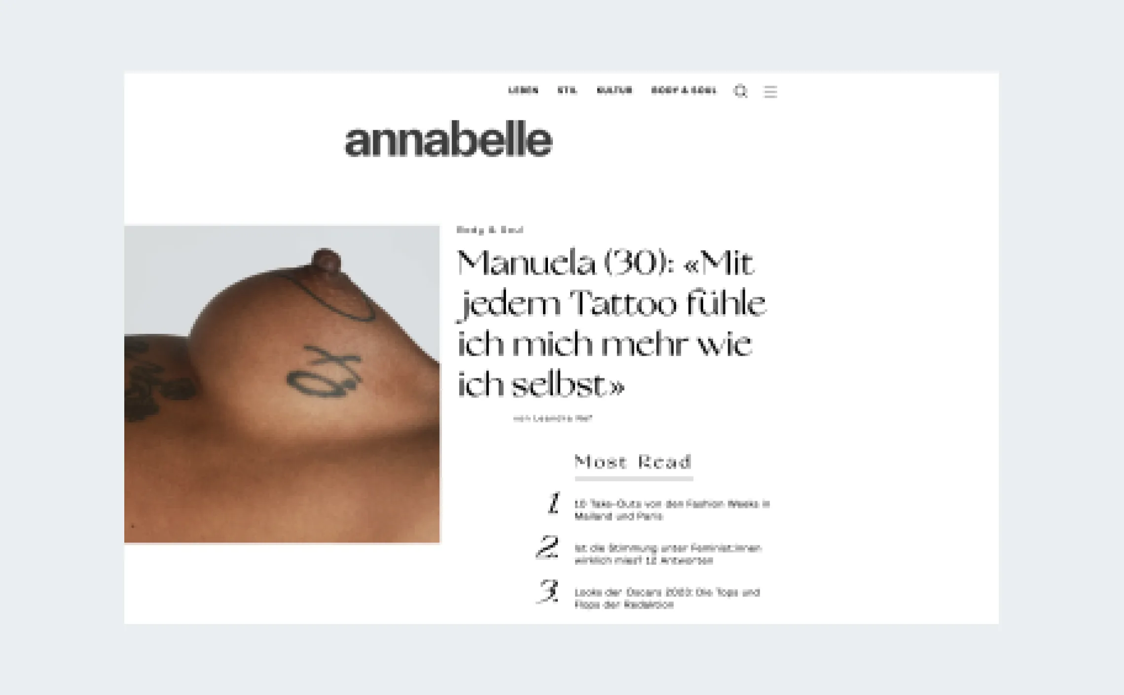 Station Projekt Annabelle