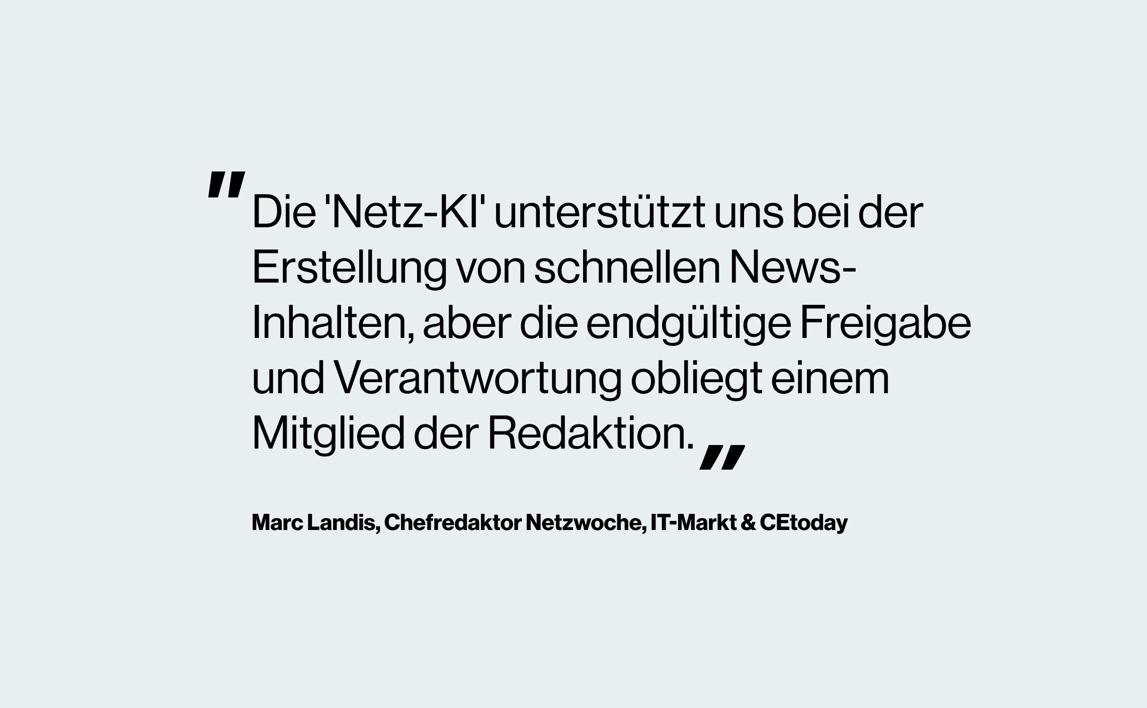 Zitat Marc Landis